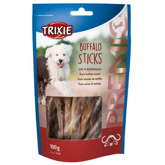 Trixie Przysmak dla psa Premio Buffalo Sticks – Pałeczki bawole 100g