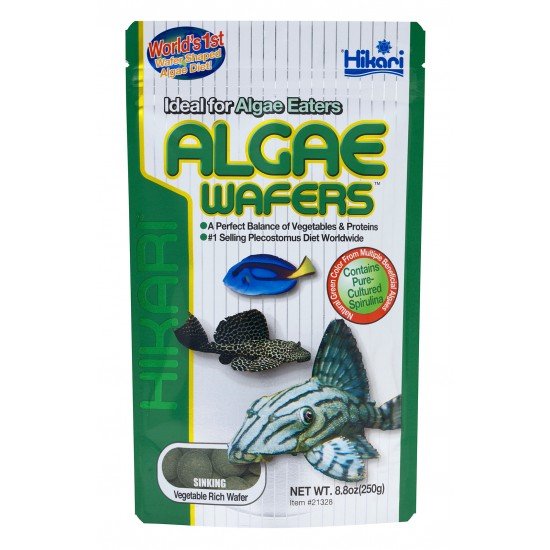Hikari Tropical Pokarm dla Glonojadów i ryb roślinożernych Algae Wafers 250g