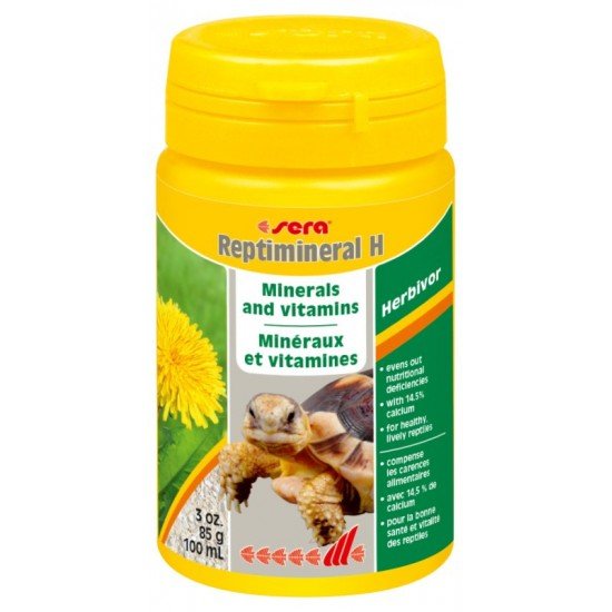 sera Reptimineral H (dla roślinożerców) 85g