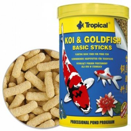 Tropical Koi & Goldfish Basic Sticks 11 L